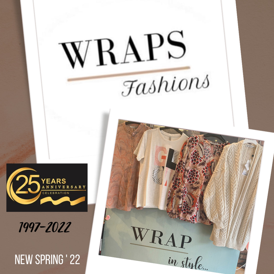 Wraps Fashions Celebrate 25 Years in Business